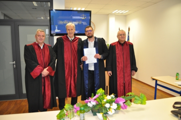 Mirsad Šehović odbranio magistarski rad